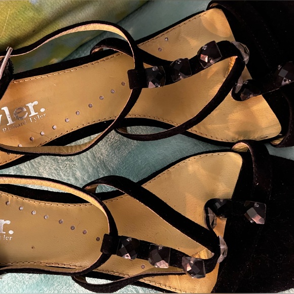 Tyler by Richard Tyler fancy dress high heels sz 8.5 like new worn twice - Picture 4 of 9